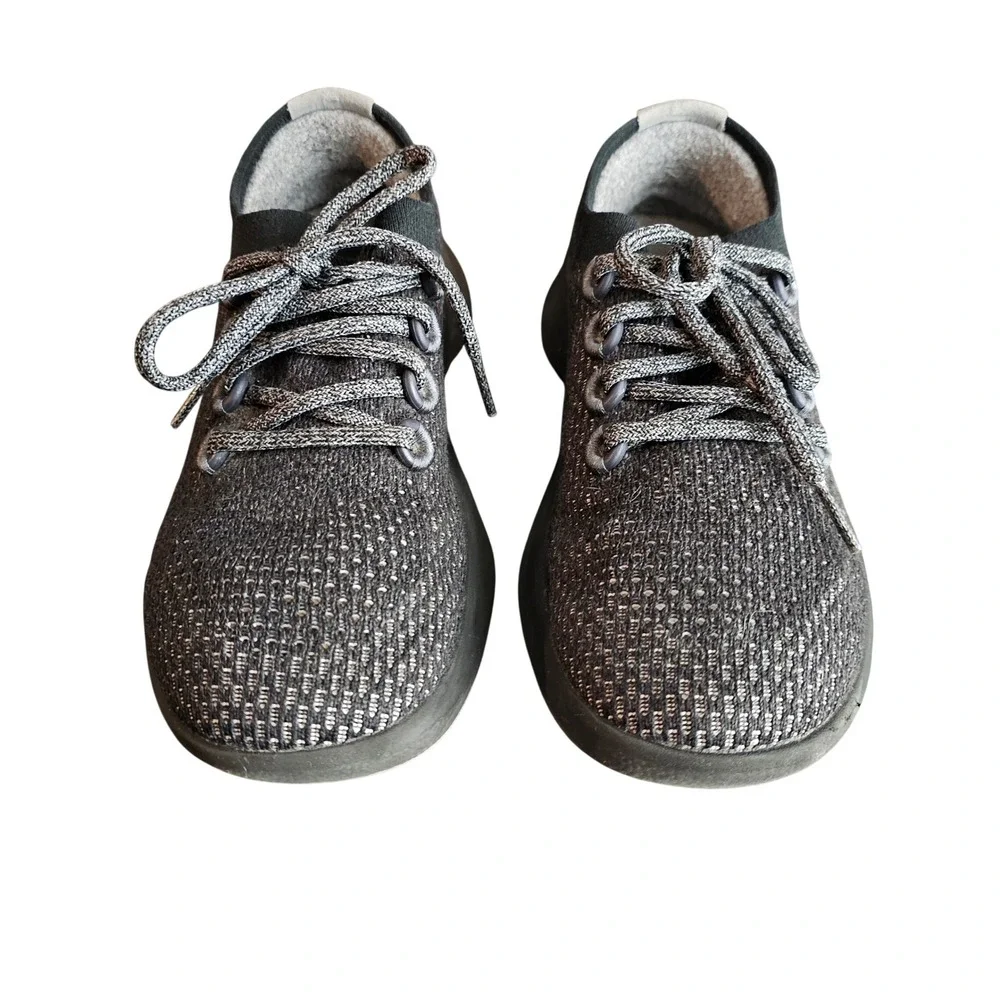 Allbirds Women's Tree Dasher 1 Running shoes Size‎ 8 Grey Black